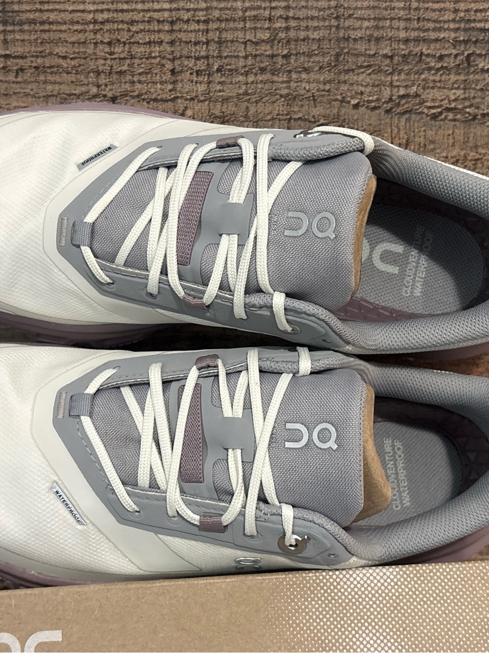 On Women’s Cloudtec Running Sneakers — White & Mauve - Picture 4 of 5